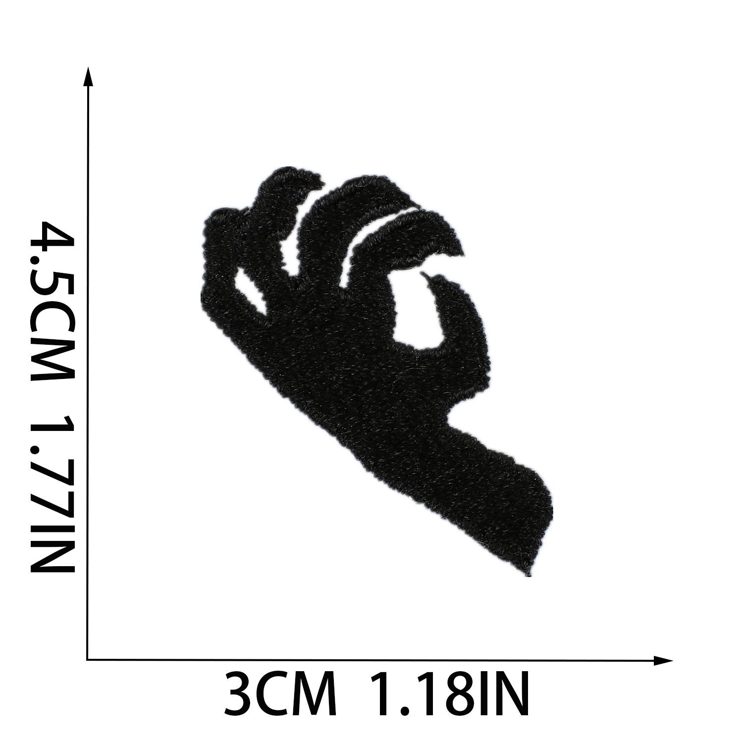 

Halloween Themed Ghost Cat Embroidery Cloth Sticker Horror Castle Patch Sticker Witch Embroidery Sticker Vampire Bat no. 1_3 pieces