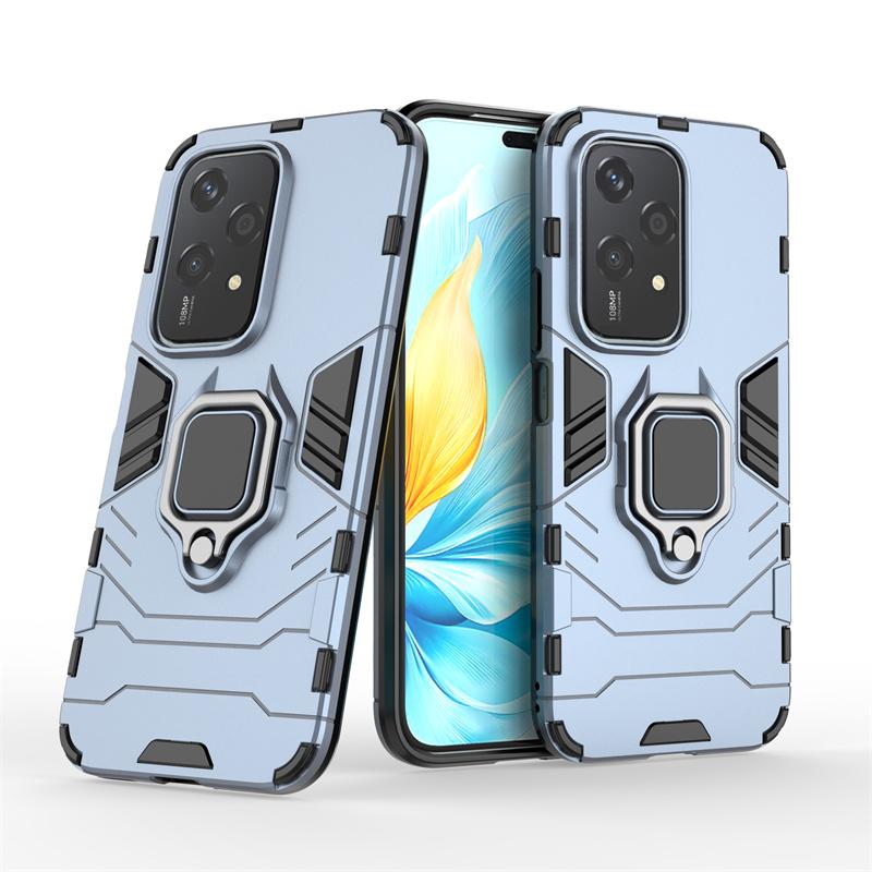 For Honor 200 Lite Case Cover For Honor 200 Lite Capas PC Phone Back Magnetic Armor Holder Case For Huawei Honor 200 Lite Fundas