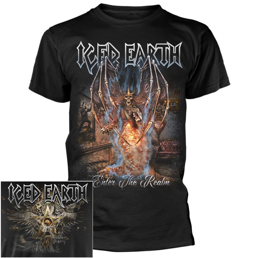 Iced Earth Enter The Realm Shirt S-4XL T-shirt Heavy Metal Band T-Shirt XXL