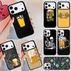 Beer Cup Phone Case For iPhone 17 Air 14 15 13 12 Max Cover For Apple 14 15 16 16e 11 Pro Max Plus Coque
