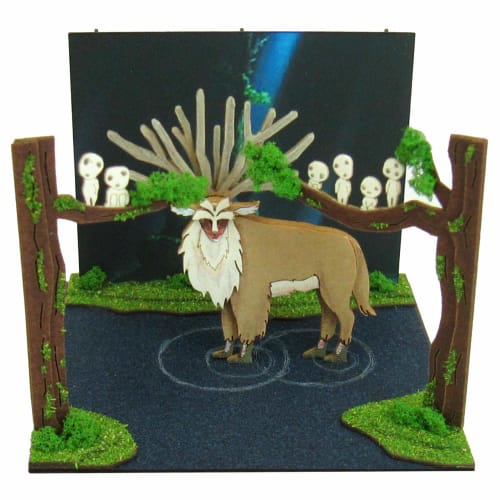 

Sankei Giant Bean Bag Chairs Studio Ghibli Mini: Princess Mononoke Forest of the Forest Spirit Non-Scale Paper Craft MP07-43