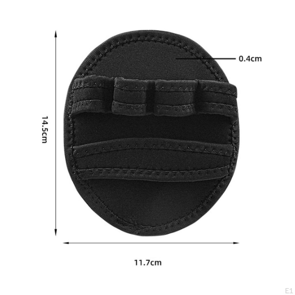 Fingerless Training Glove Callus Avoidance Weightlifting Grip Palm Protector Protection AntiSlip