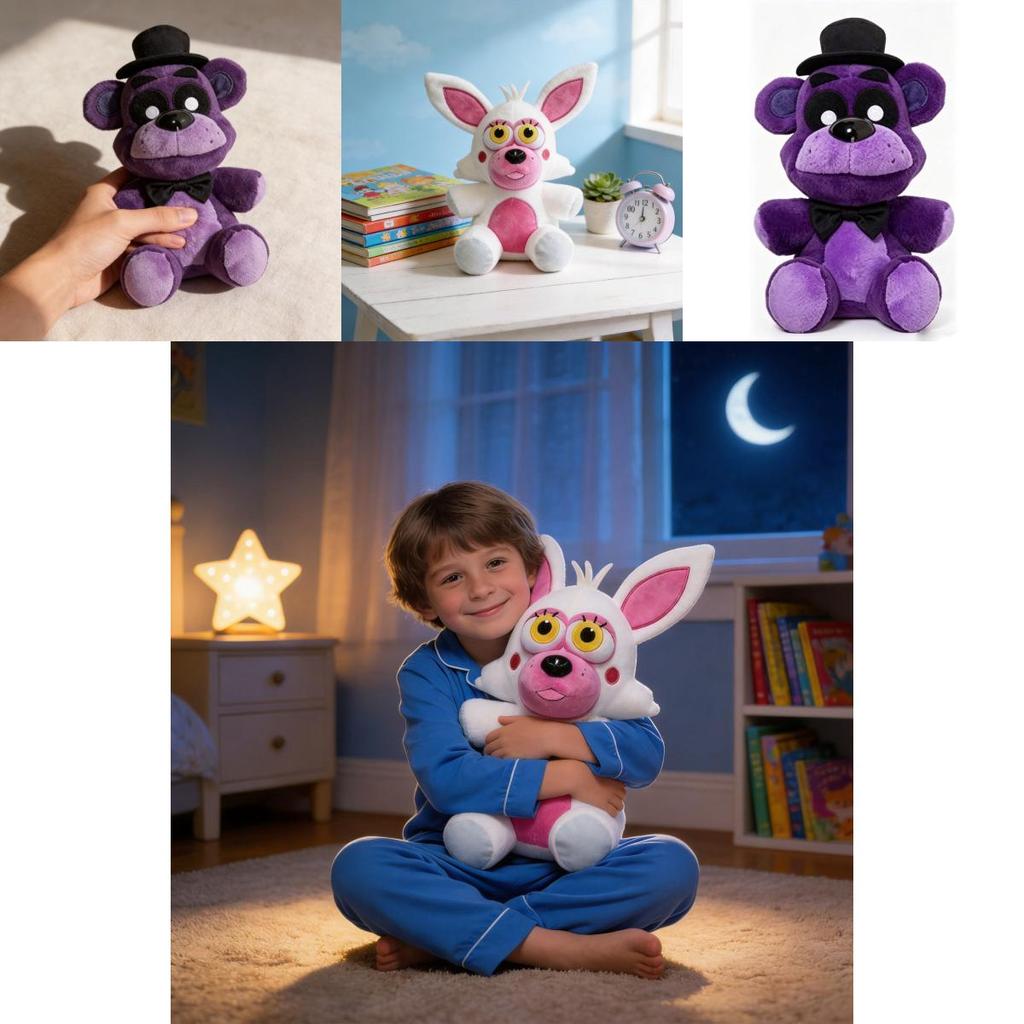 Five Nights At Freddys Plush Toy Stuffed Animal With Soft Fill For Birthday Gift Or Fan Collectible