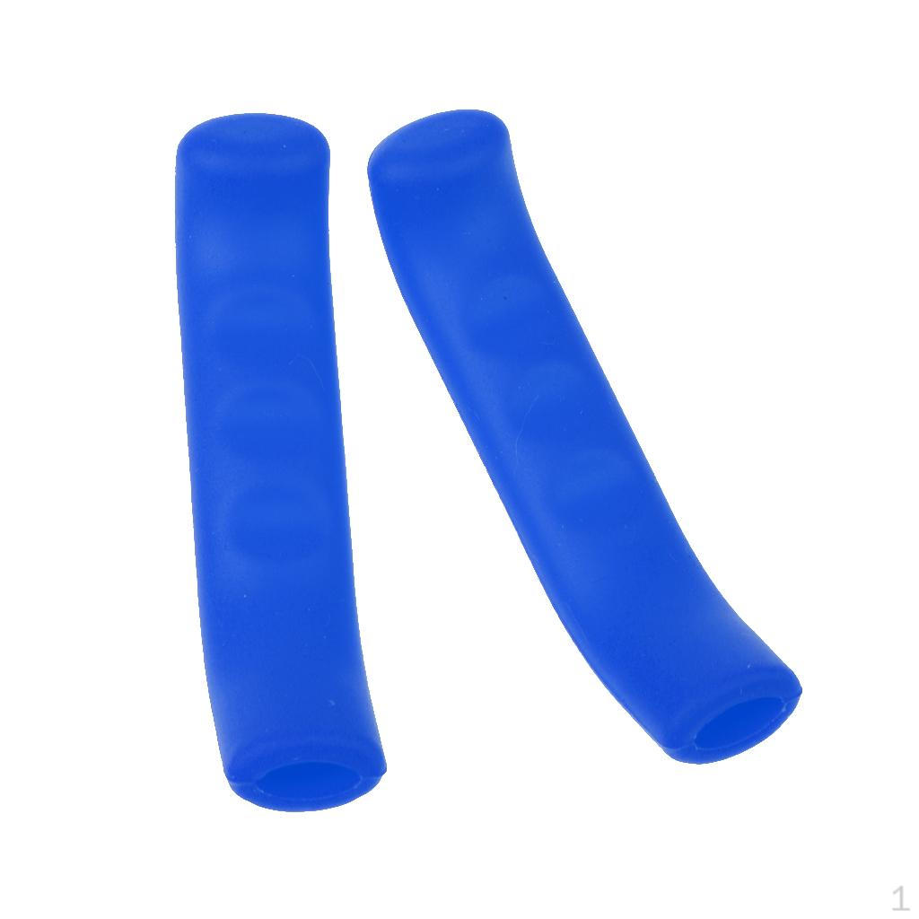Силиконовая защитная накладка на тормозную ручку Blue