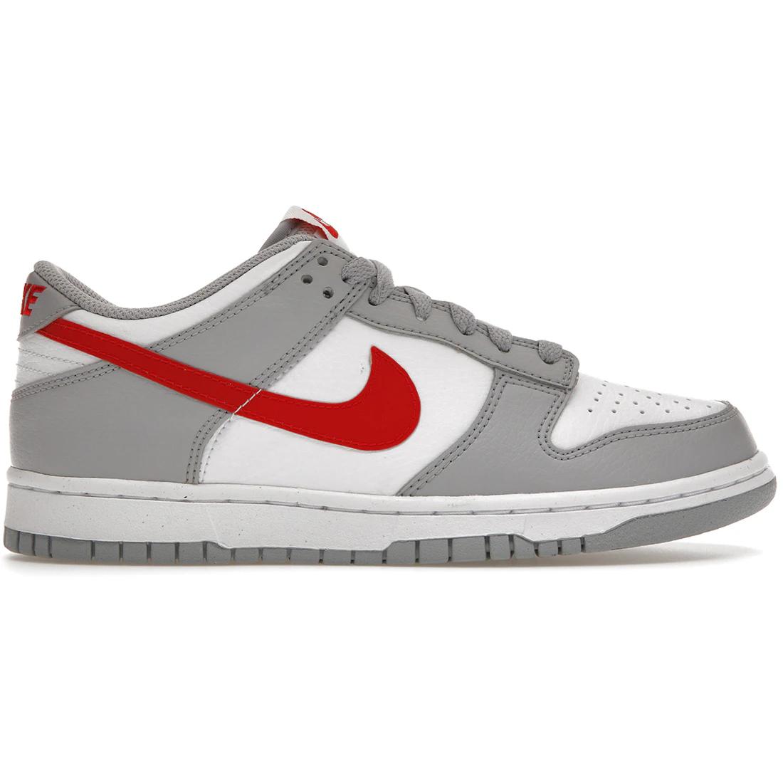 

Sneaker Nike Dunk Low White Wolf Grey University Red (GS)(DV7149-001) 36.5