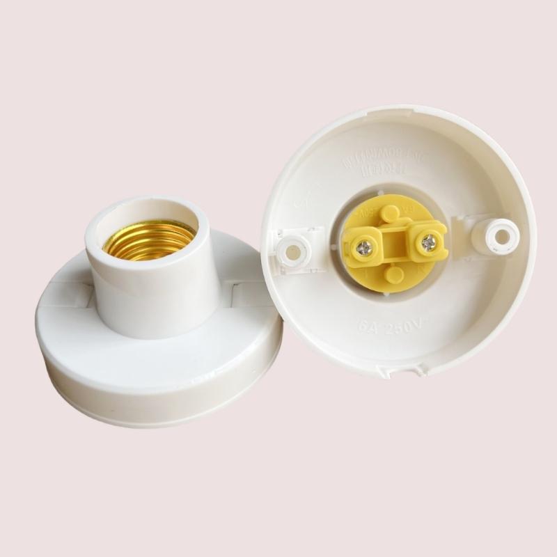 20 Stück E27 Schraubsockel Lampenfassung Adapter Lampenständer Set Für Einfache Installation In Verschiedenen Beleuchtungsszenarien