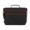 European and American Fashion Canvas Men's Hand-held Shoulder Crossbody Bag Popular Trend 15.6-inch Computer Briefcase