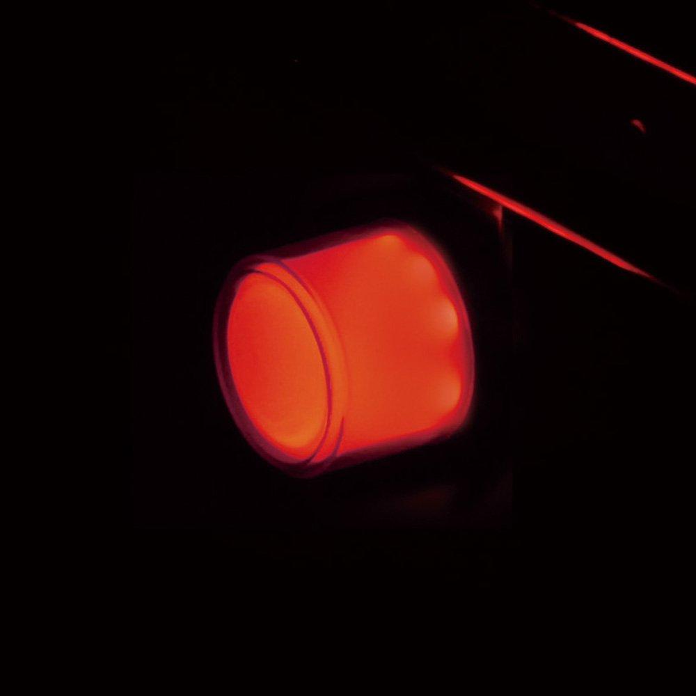 Tsuchiya Yac Car Interior LED Flashing Mini Marker, Red, CE-483