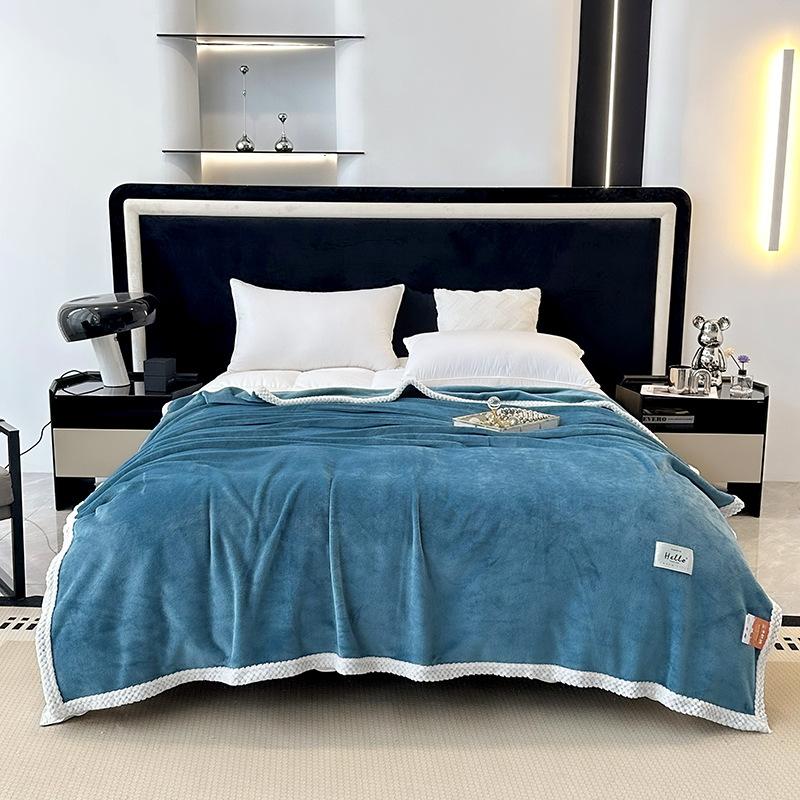 Χειμερινή Πάπλωμα από Γάλακτος Φλις Πάπλωμα Φανέλας Πάπλωμα Κλιματισμού Πάπλωμα Δώρου Μικρή Κουβέρτα για Διάλειμμα Γεύματος