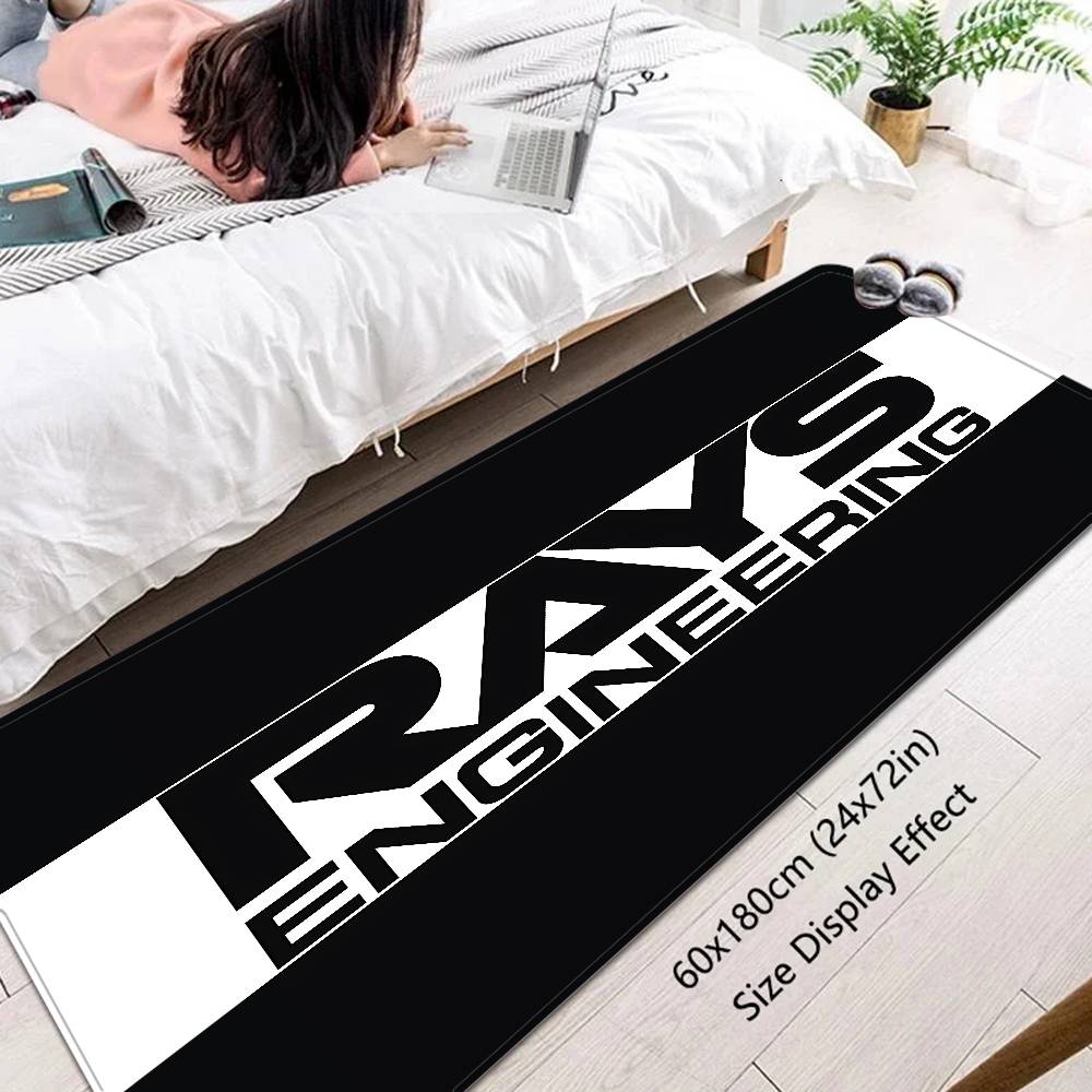 R-RAYS Wheels Bath Mat Kids Room Bedroom Decoration Balcony Anti-Slip Doormat Living Room Alfombra