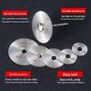 Small HSS Circular Saw Blade for Mini Electric Drill/Grinder - High-Speed Steel for Woodworking and Metal Cutting