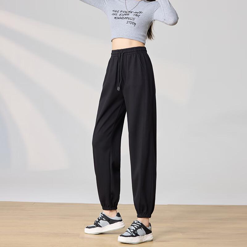 Langsha Women's Drawstring Cuffed Sweatpants