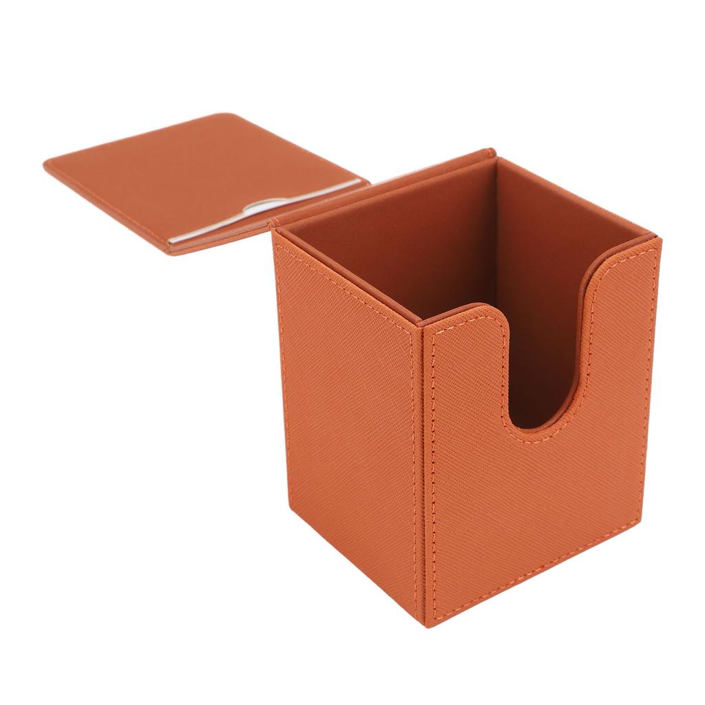 Photo Storage Box Multipurpose Large Capacity Magnetic Lid Closure PVC Picture Storage Container for Photo Bank Cards Stamps