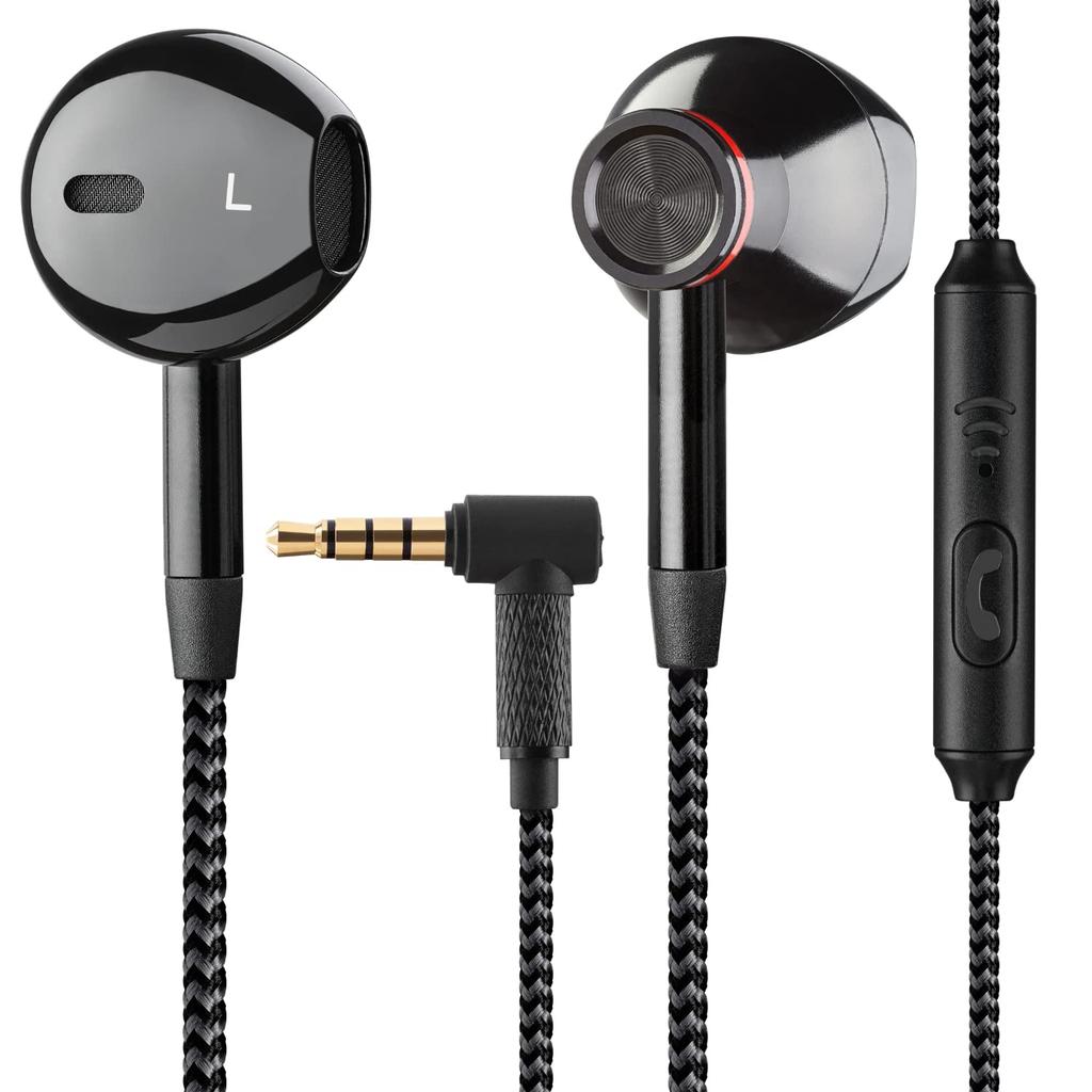 LUDOS NOVA Wired Earphones with Mic, Noise Isolation