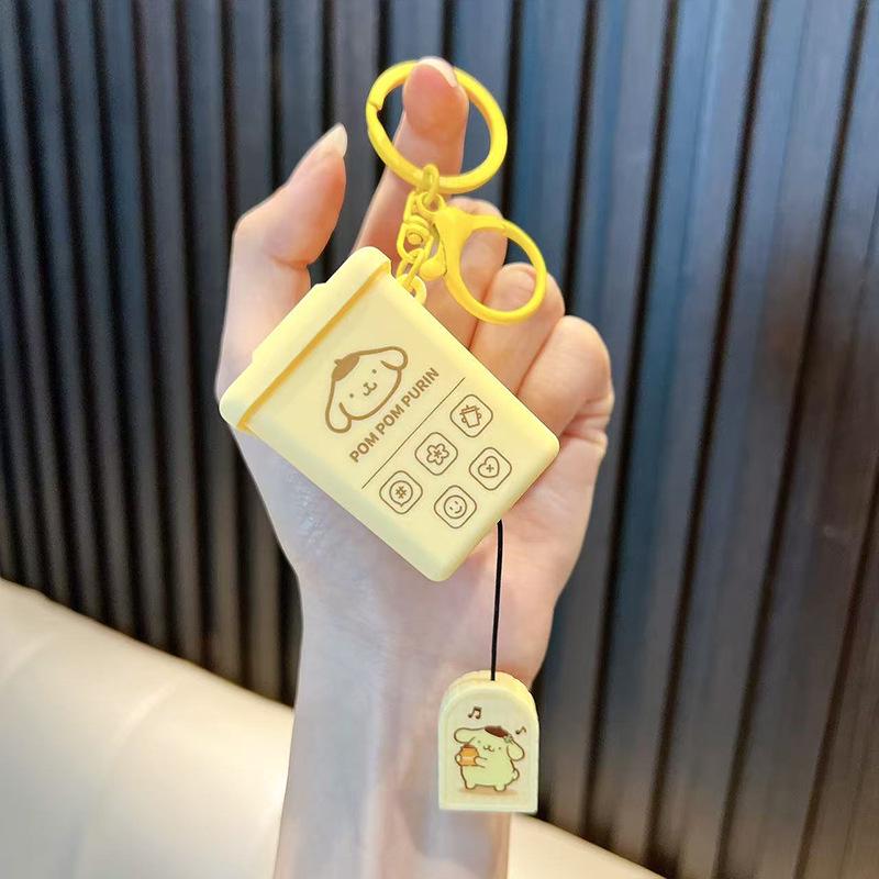

3D Astronaut Cartoon Keychain Cute Doll Pendant Decompression Toy Gift жёлтый