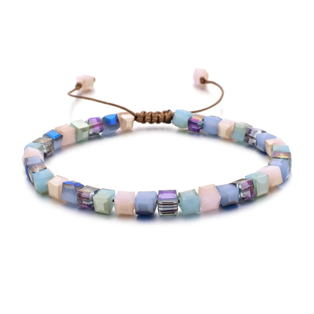 One piece crystal beaded bracelet women's jewelry bohemian style personality bracelet fashion jewelry female party gift