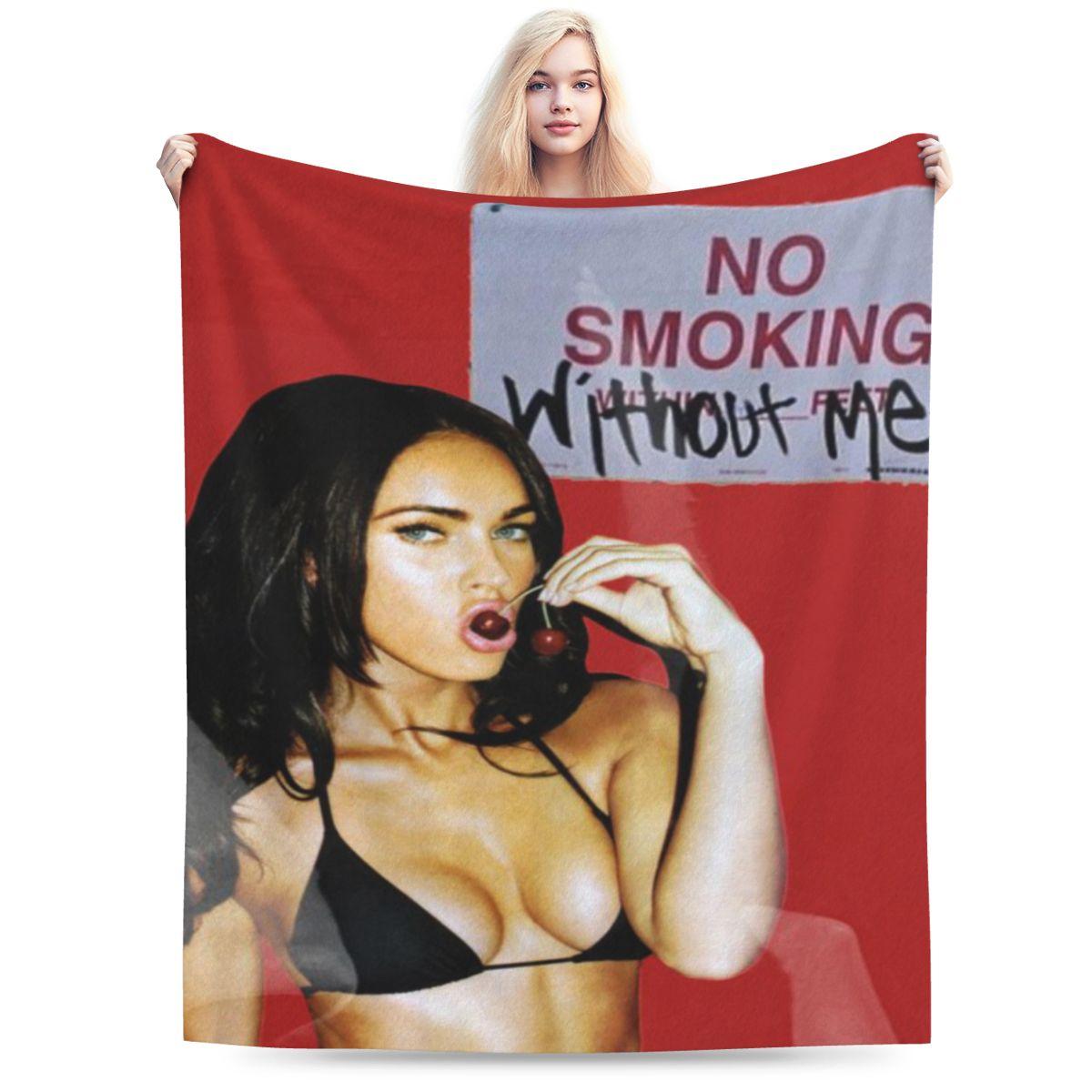 

Megan Fox Personalized Soft Decorate Home An UltraSoft Micro Fleece Blanket 75x100cm 30x40in
