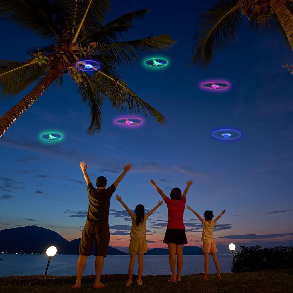 Piucrty Party Bag Children's Birthday Propeller Light Toy Years Give Aways Children Luminous Flying Toy Party Gadgets LED Gift Gift Wonder Bag
