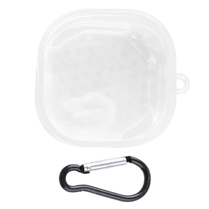 Transparent TPU Case Cover for-SoundPEATS Trueair2 + Earphone Case with Keychain Protective Dustproof