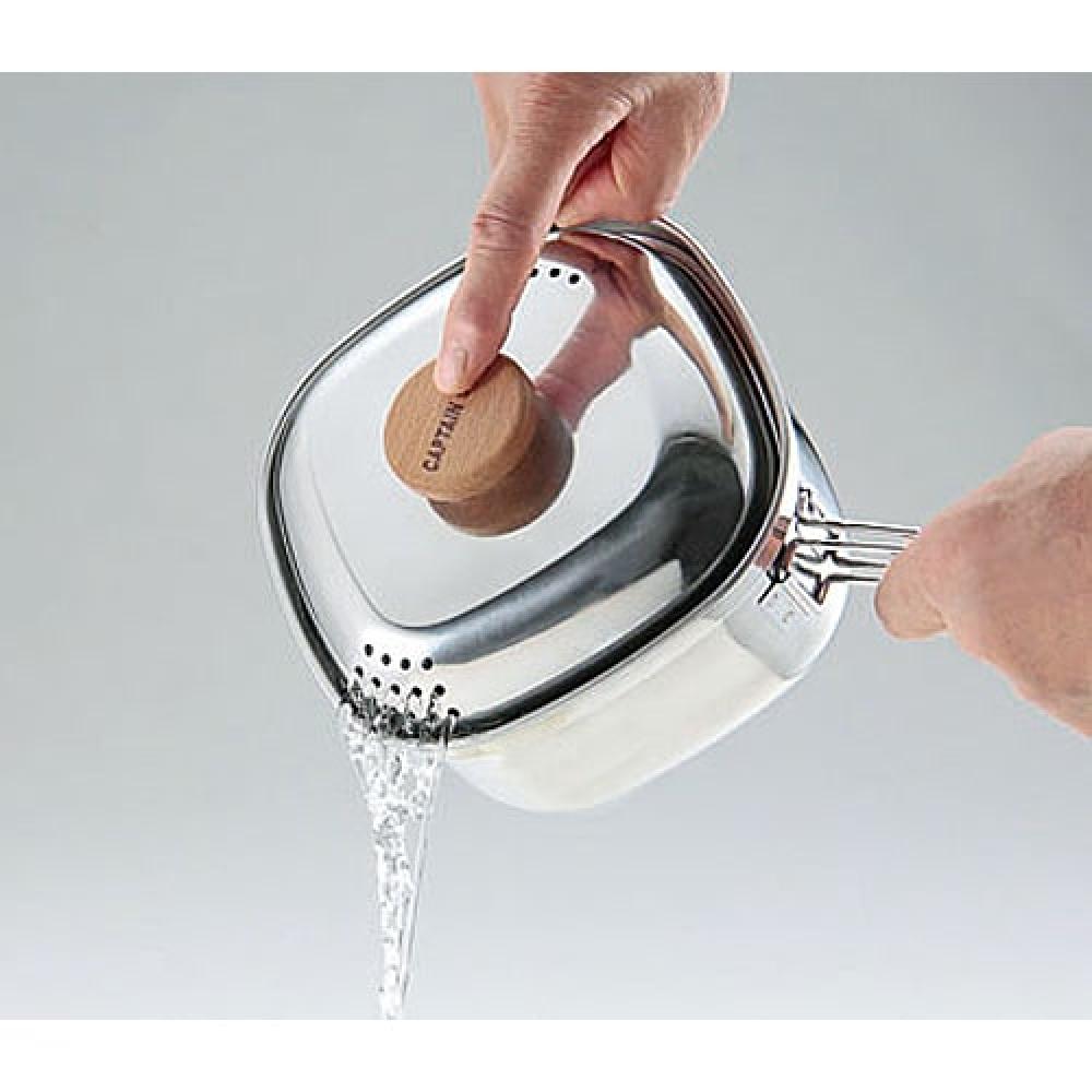 Captain Stag Captain Stag Uh 4202 [stainless Square Ramen Cooker 1.3l]