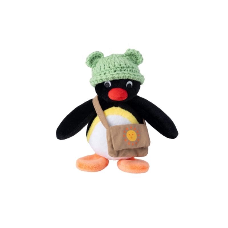 

Animation Pingu Top Hat Cute Friend Series Knit Hat Accessories Penguin Doll Multiple Styles Backpack Pendant Toys Periphery Gifts