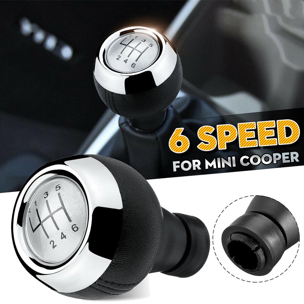 6 Speed Manual Car Gear Shift Knob for Mini Cooper R50 R53 R55 R56