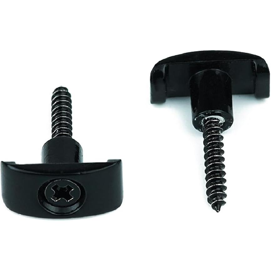 Guyker Guitar String Retainers(Set of 2) – String Guide, Strings Trees Replacement Part for Electric Guitars, SR2, Black