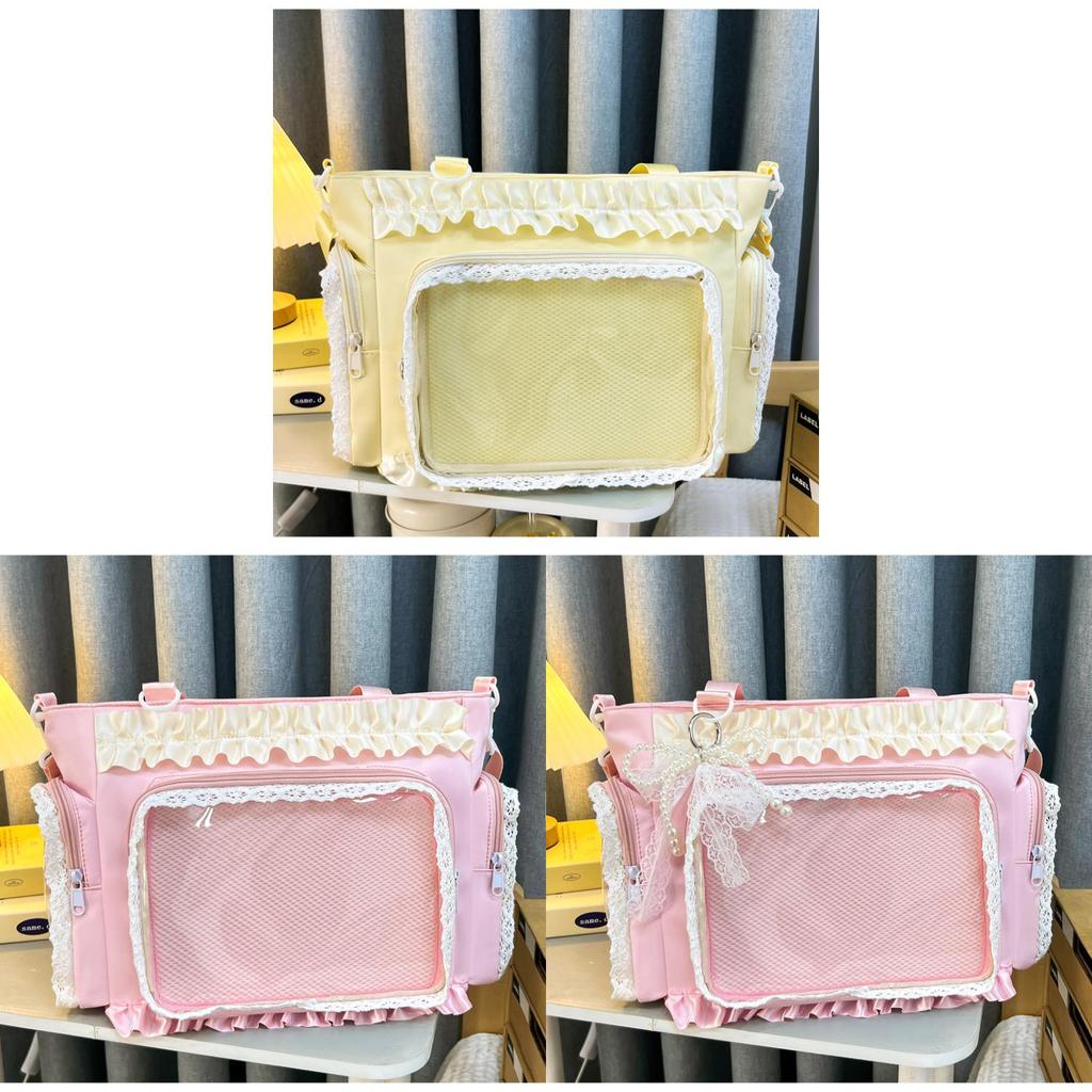Nylon Crossbody Bag With Zipper Pocket For Daily Use