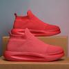 Shoe for Men Fashi Mesh Sock Shoes Outdoor Flat Bottom Anti-slip Breathable Casual Sports Vulcanized Shoes Zapatos Casuales