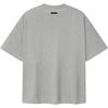 Fear of God Essentials Ss26 Signature 90S Short Sleeve Tee Concrete Heather Soft Comfortable Logo Embroidered Crew Neck T-Shirt Men Tops 125SP264592F