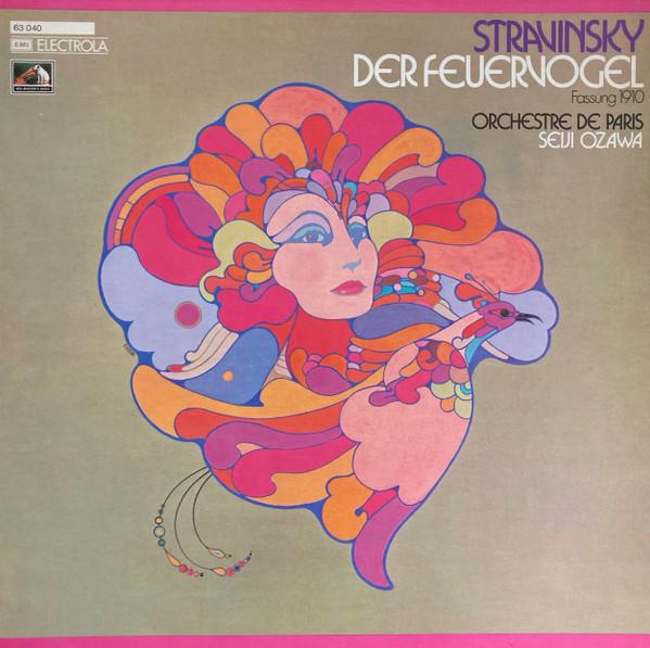 

LP Record ORCHESTRE DE PARIS, SEIJI OZAWA - Igor Stravinsky Der Feuervogel - Fa 63040 EMI Electrola G 1974 Germany Classical Used