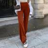 2024 Trendy Casual Flared Trousers: Versatile, Fashionable Wide-Leg Pants for a Chic Commute
