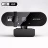 Live Stream USB Camera: HD 2K/4K Video for Desktop or Laptop