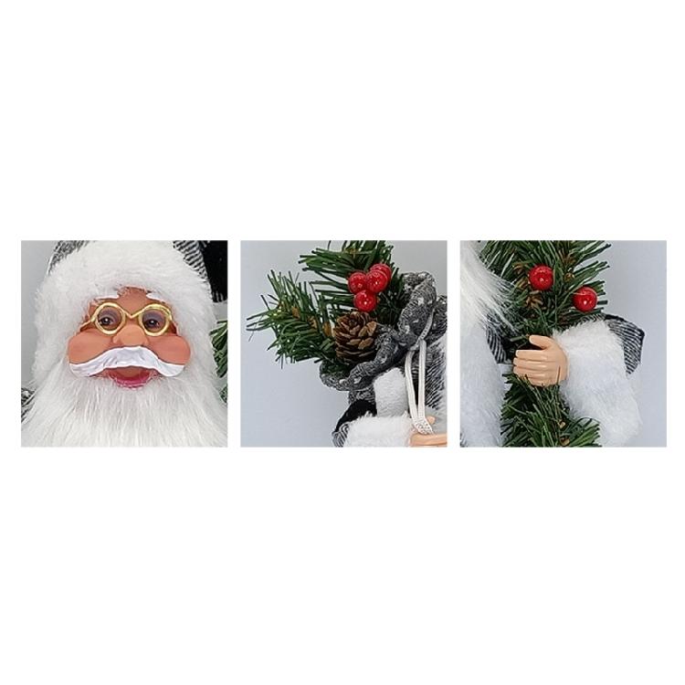 Christmas Standing Santa Claus Merry Christmas Decoartions For Home Ornaments Navidad Party Supplies