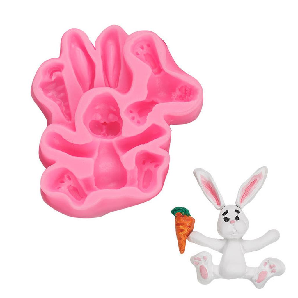 1PC Easter Silicone Cake Diy Color Silicone Qifeng Shape Cake