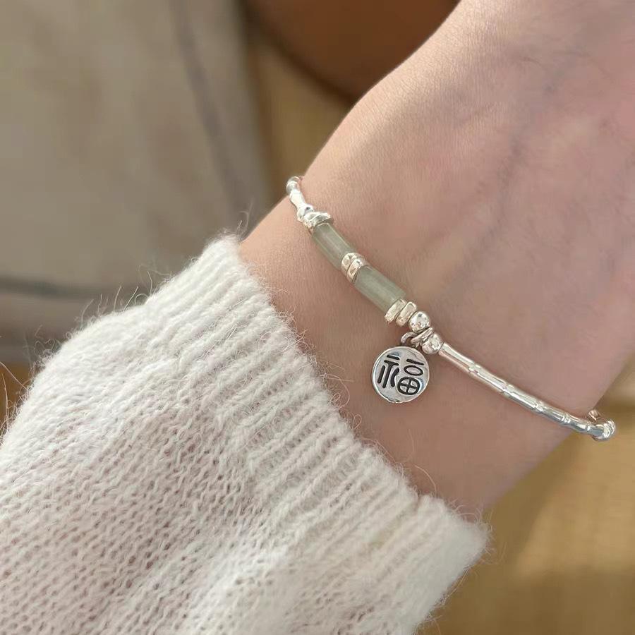 

Чрезвычайно тонкий серебряный браслет с жемчугом для женщин, роскошный изысканный браслет с тонкими гранями, аксессуары