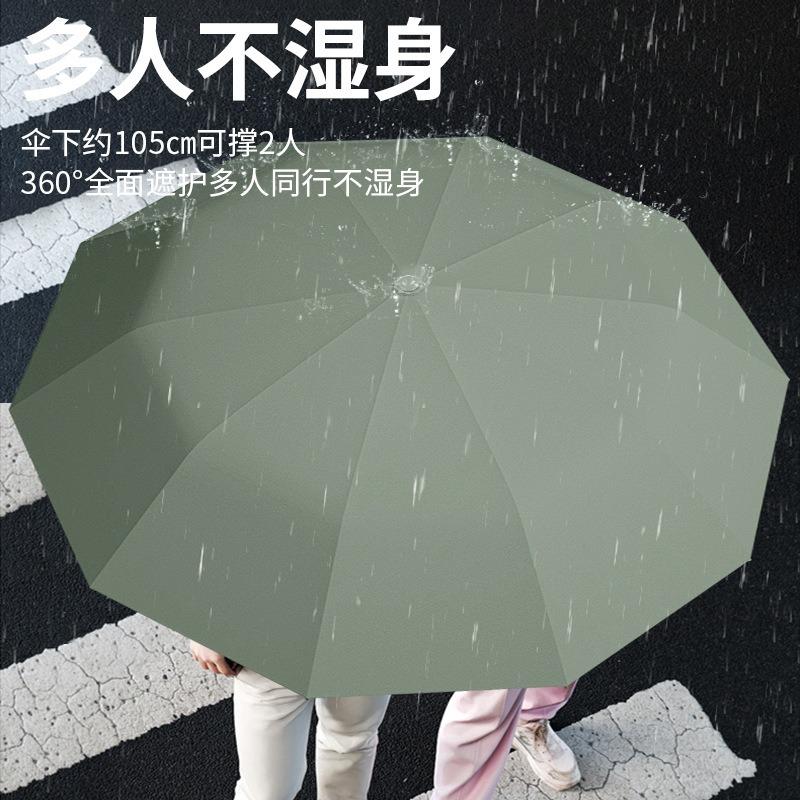 Umbrella for Students To Go To School, Enlarged Reinforcement and Thickened Outdoor Portable Folding Sunscreen Parasol, Storm-resistant Umbrella