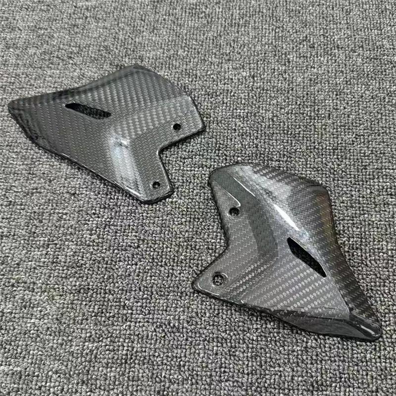 Für Kawasaki Ninja 650 2017-2025+ Z650 Kohlefaser Hinterer Schutzblech Hinterer Pedalflügel Motorradzubehör