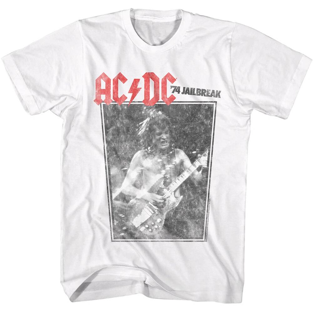 ACDC Angus Young 74 Jailbreak Men s T Shirt Metal Tour Concert Merch 3XL