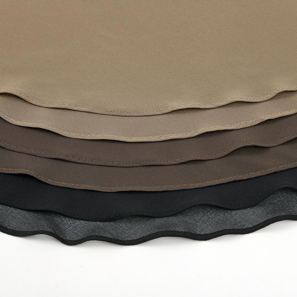 Women Plain Chiffon Hijab Scarf Long Shawl Folral Headscarf Muffler High Quality Fashion Muslim Headband Neckerchief 180*75Cm