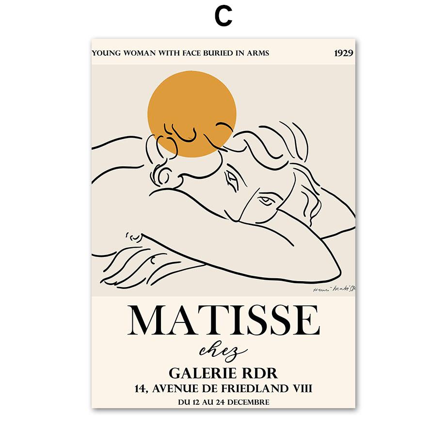 

Абстрактный Матисс Линия Девушка Птица Винтаж И Принты Настенное Искусство Скандинавские Постеры Холст Живопись Настенные Картины Для Декора Гостиной 30x40cm No Framed