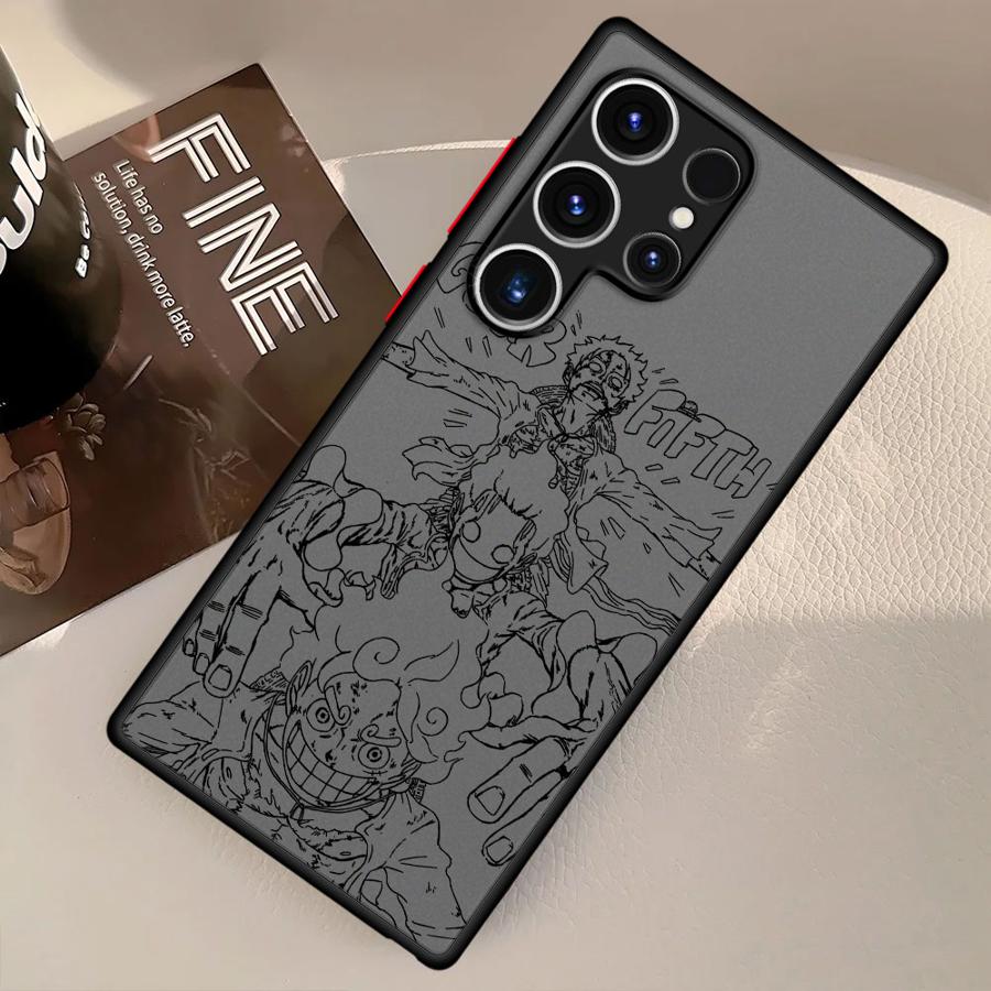 Anime One Piece Funda Back Phone Cover Case for Samsung Galaxy S21 S22 S24 Plus S26 S20 FE S23 FE S25 Ultra Note 20 Ultra 10+