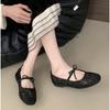 Fashion 2025 Spring Summer Lace Bow Women Mary Jane Shoes Fashion Slip On Comfort Street Style Soft Sole Female Dress Ballet Flats Shoes