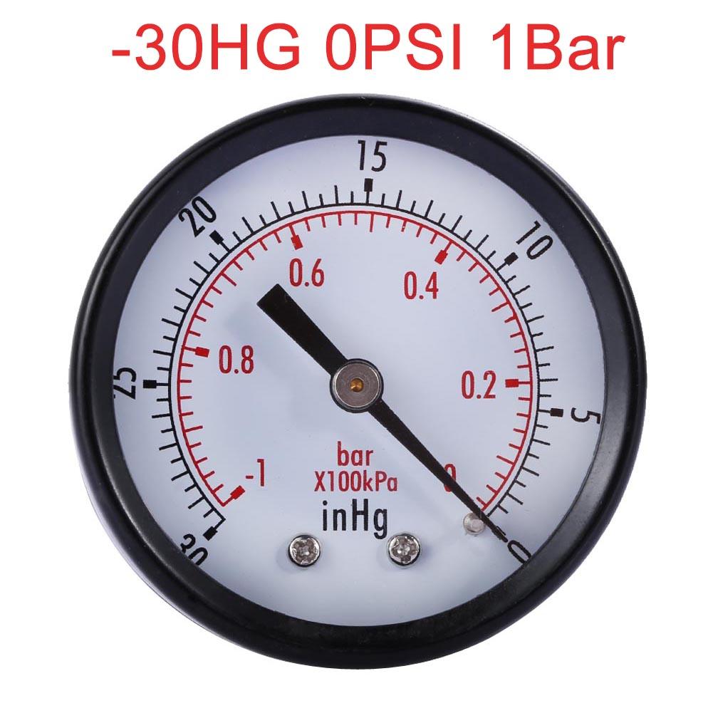 3500/200 PSI Pressure Gauge Dial Digital Pressure 0-14 Bar Vacuum Manometer 3/4 NPT for Water Pump Air Gas Water Fuel Liquid