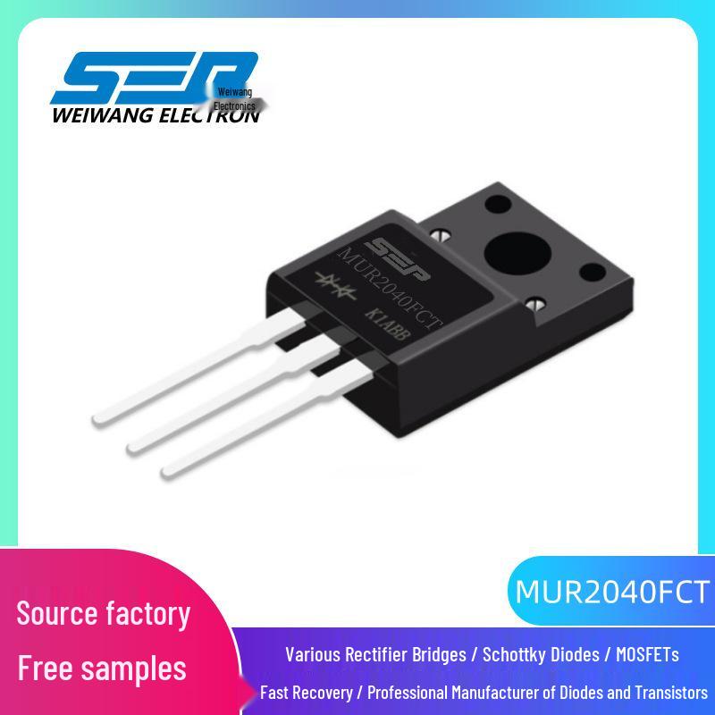 SEP MUR2040FCT Ultra-Fast Recovery Diode, TO-220F, 20A 400V