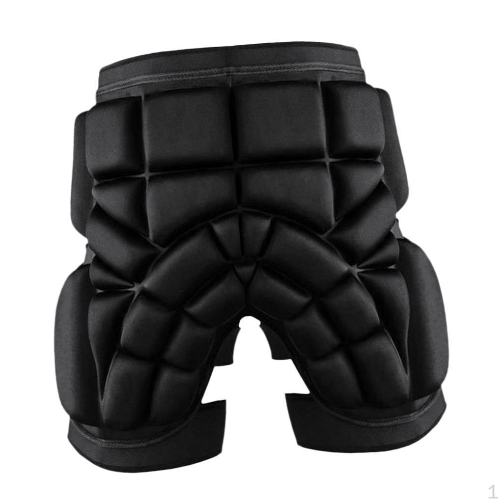 Butt Pad Pants for Ski Skate Snowboard Skating Hockey Soccer Football and - Adjustable & Durable