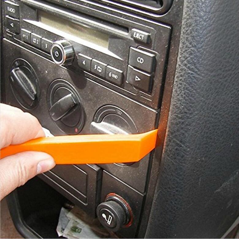 4Pcs Portable Auto Car Radio Panel Door Clip Panel Trim Dash Audio Removal Installer Pry Kit Repair