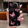 Case For Realme GT 5 Pro Casing Luxury Butterfly Flower Clear Soft TPU Silicone Back Cover For Realme GT5 Pro GT5Pro Phone Cases
