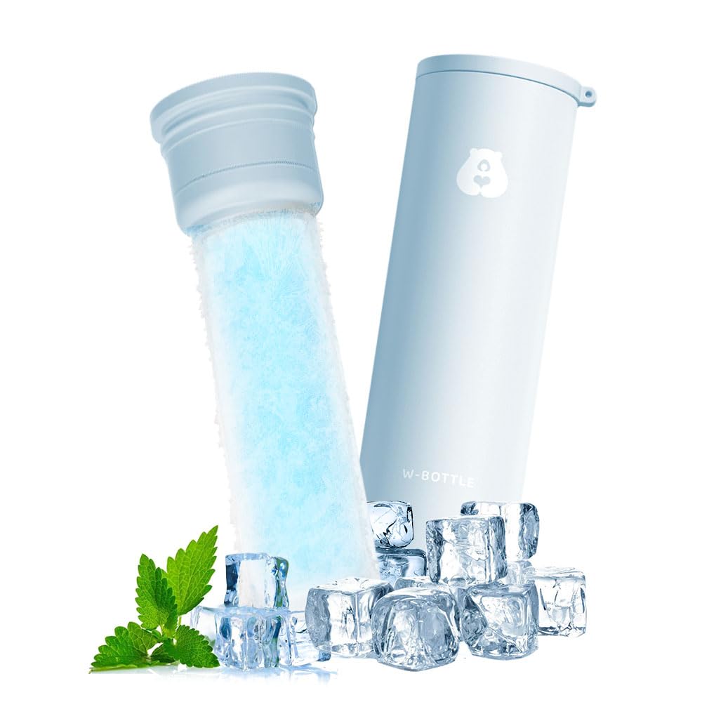 Ice Pack Design for 2025 Heatstroke Prevention Mini Ice Water Vacuum with Cooling Perfect for and Outdoor Activities [New & 18-Hour Cooling] Item,