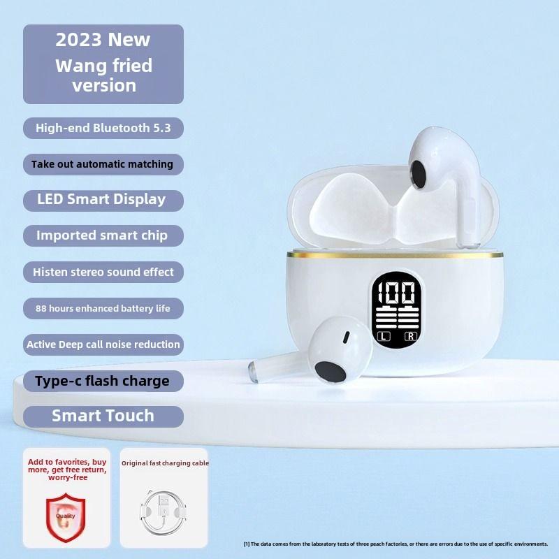 Słuchawki douszne X87 Wireless Bluetooth 5.4, TWS Stereo In-Ear z długim czasem pracy baterii i redukcją szumów